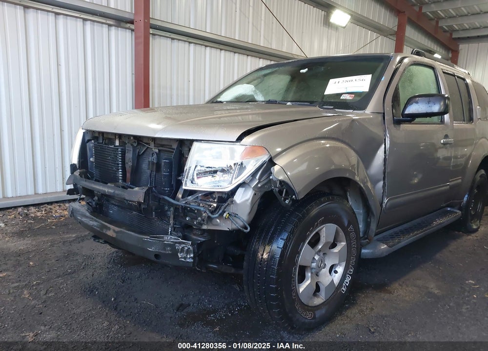 2007 NISSAN PATHFINDER S VIN: 5N1AR18W87C632385