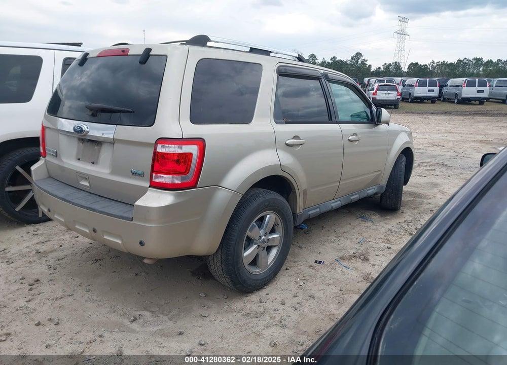 2010 FORD ESCAPE LIMITED VIN: 1FMCU9EG1AKB81543