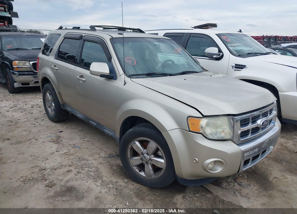 2010 FORD ESCAPE LIMITED VIN: 1FMCU9EG1AKB81543