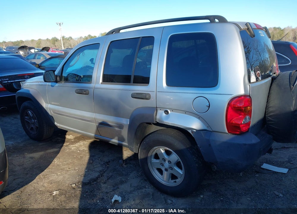 2004 JEEP LIBERTY SPORT VIN: 1J4GK48K34W120801