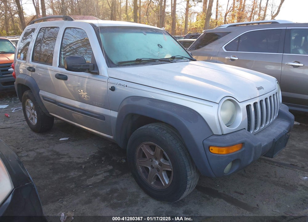 2004 JEEP LIBERTY SPORT VIN: 1J4GK48K34W120801