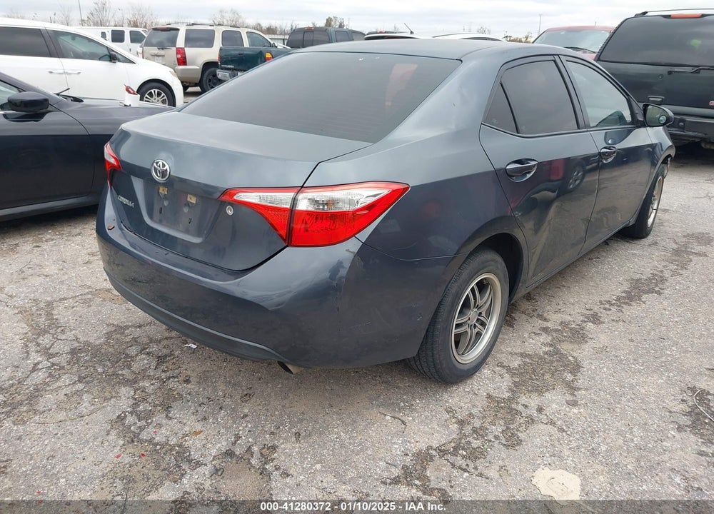 2016 TOYOTA COROLLA VIN: 5YFBURHE8GP518522