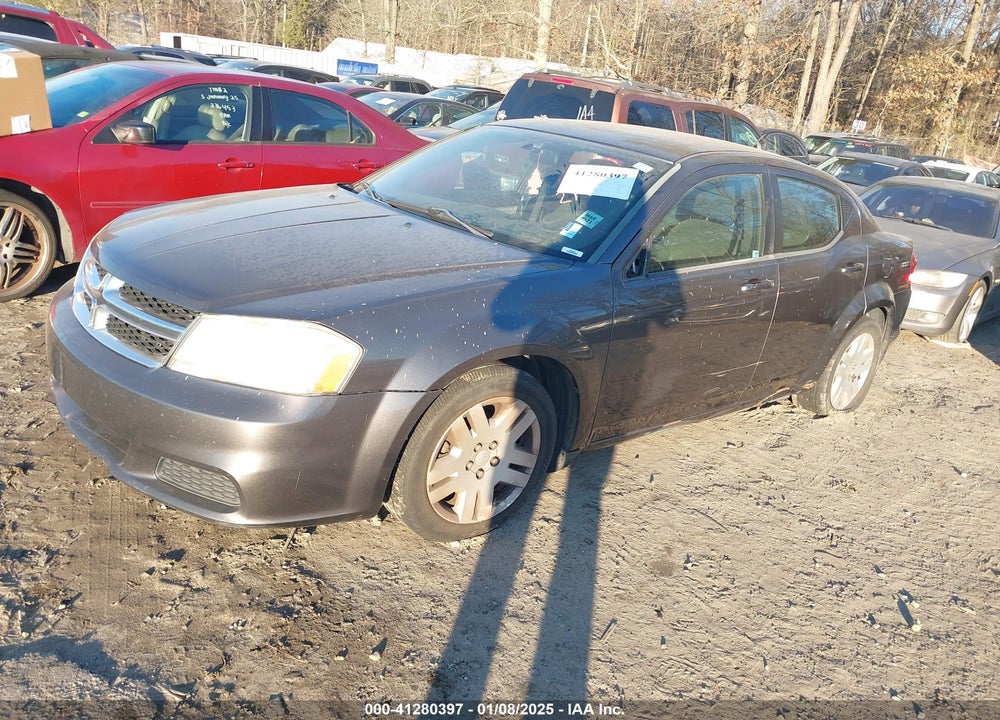 2014 DODGE AVENGER VIN: 1C3CDZAB8EN216991