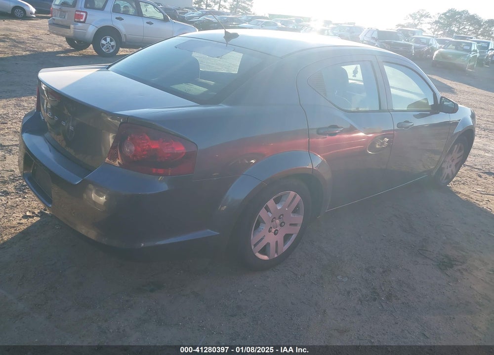 2014 DODGE AVENGER VIN: 1C3CDZAB8EN216991