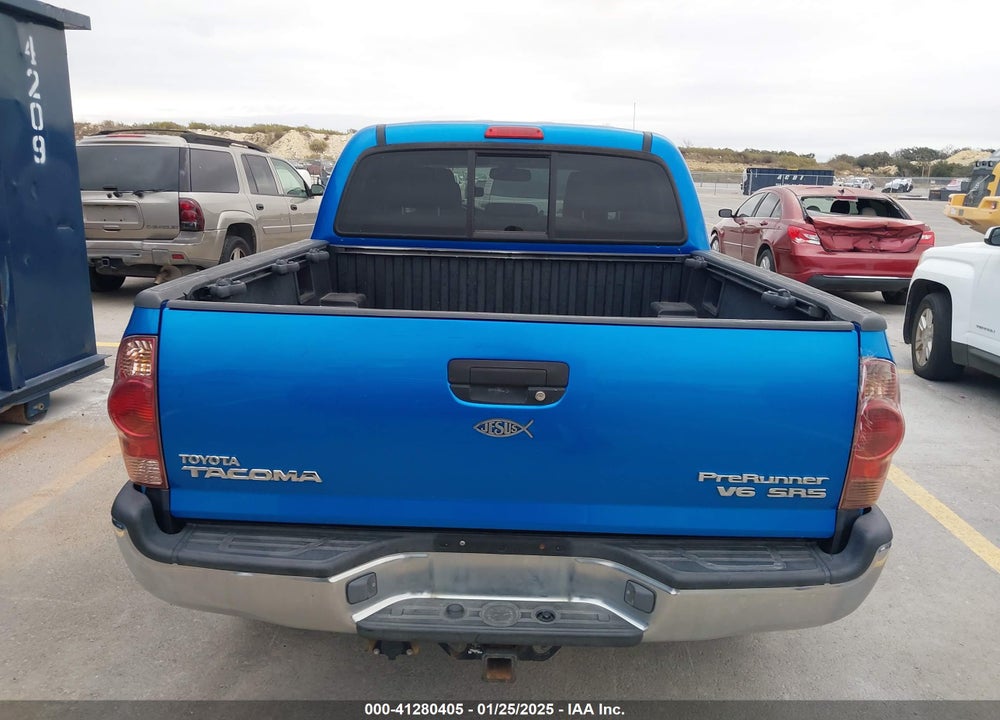 2006 TOYOTA TACOMA DOUBLE CAB PRERUNNER VIN: 3TMJU62NX6M028513