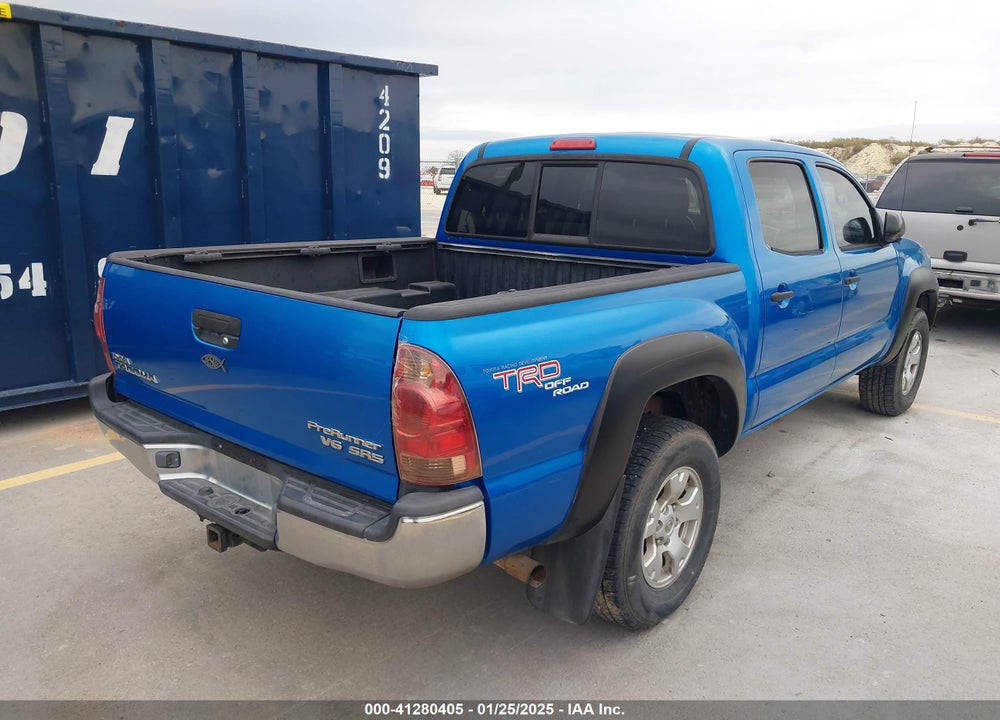 2006 TOYOTA TACOMA DOUBLE CAB PRERUNNER VIN: 3TMJU62NX6M028513
