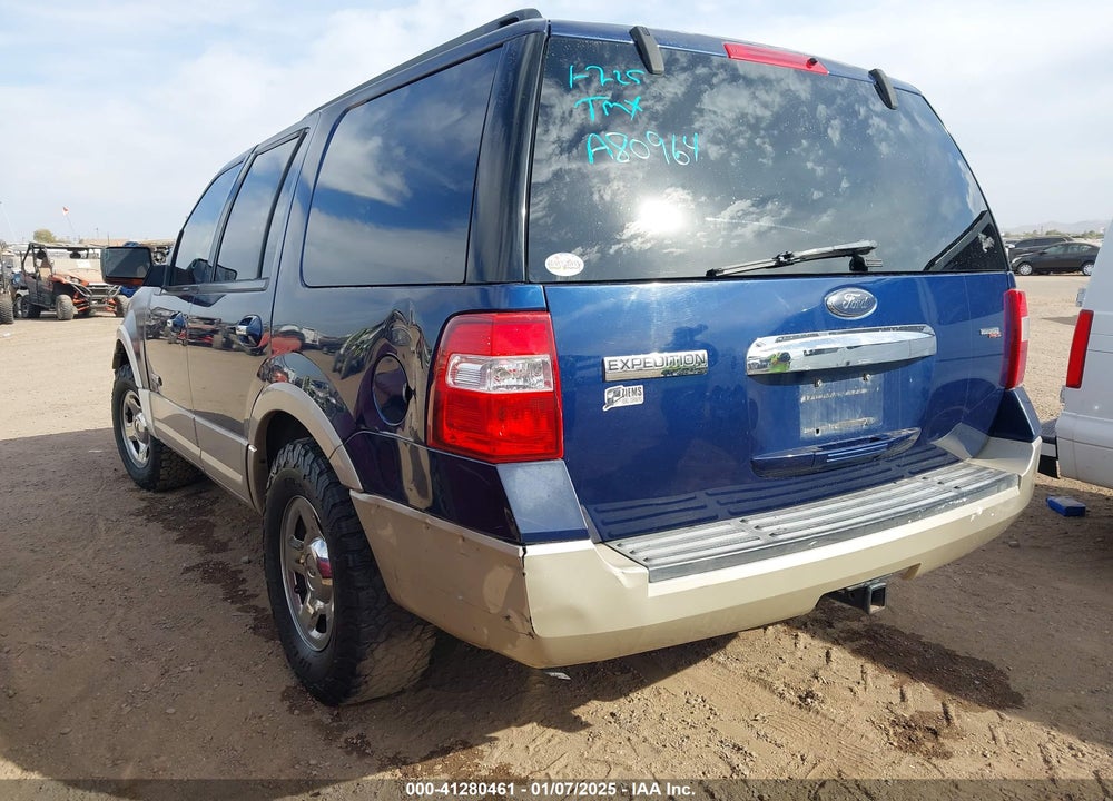 2007 FORD EXPEDITION EDDIE BAUER VIN: 1FMFU18587LA80964