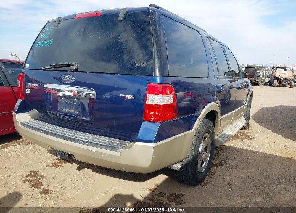 2007 FORD EXPEDITION EDDIE BAUER VIN: 1FMFU18587LA80964