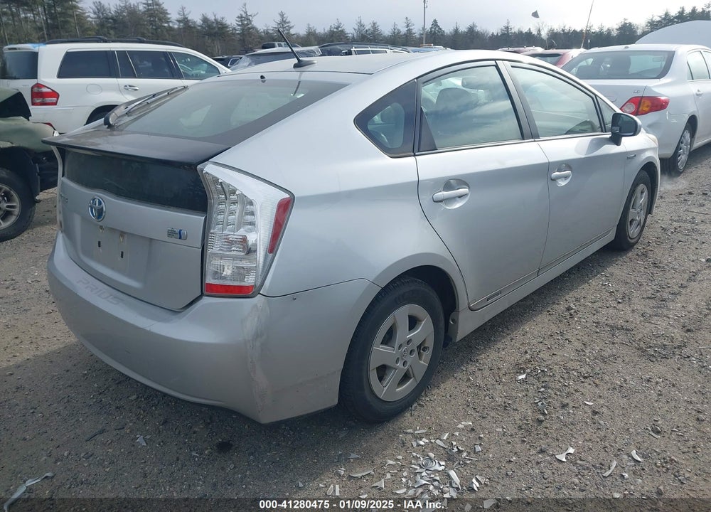 2011 TOYOTA PRIUS FOUR VIN: JTDKN3DU5B0306655