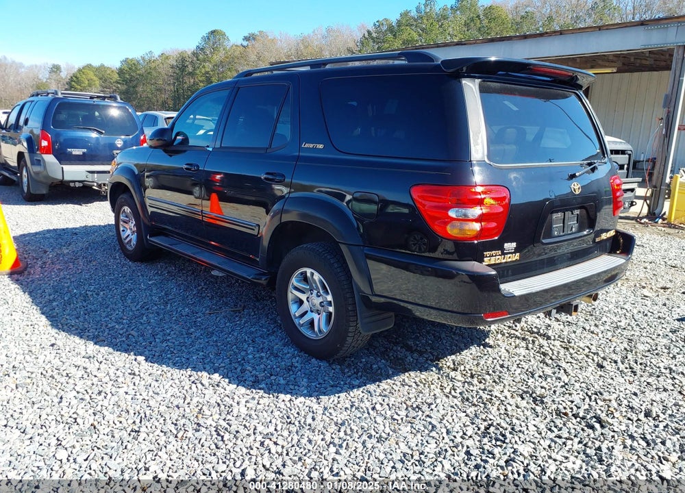 2004 TOYOTA SEQUOIA LIMITED V8 VIN: 5TDBT48AX4S231186