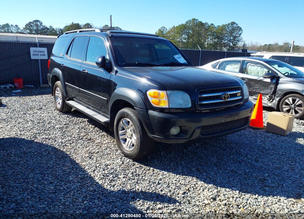 2004 TOYOTA SEQUOIA LIMITED V8 VIN: 5TDBT48AX4S231186