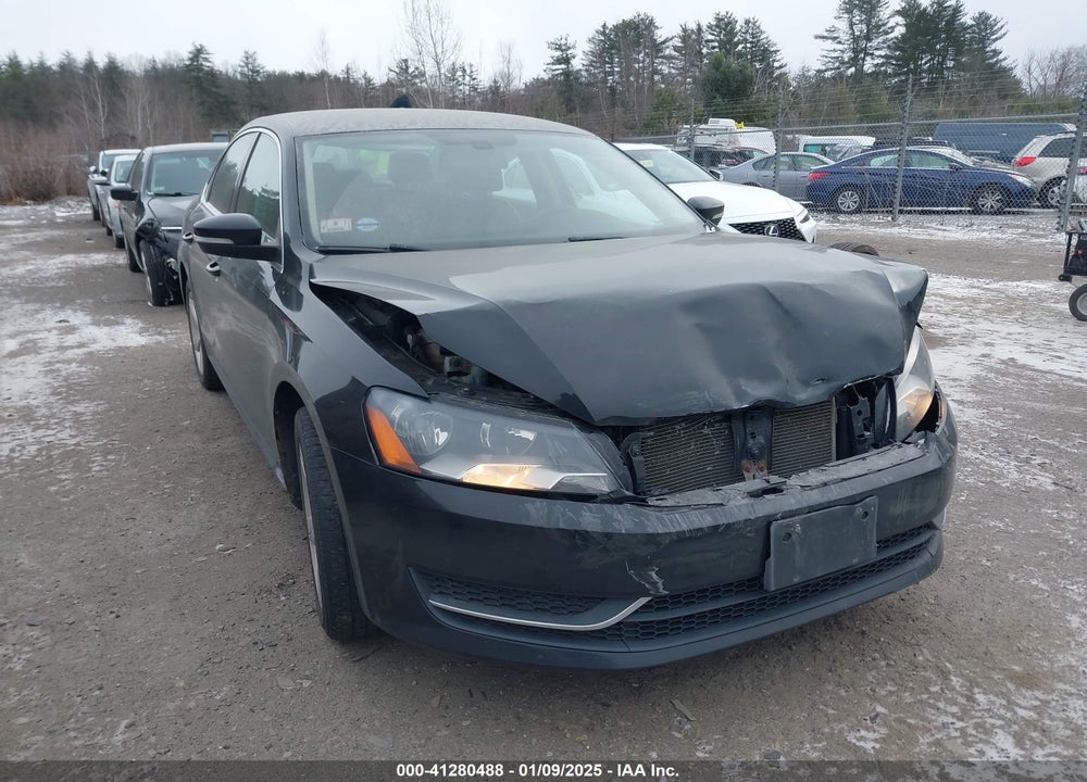 2012 VOLKSWAGEN PASSAT 2.5L SE VIN: 1VWBP7A36CC110038