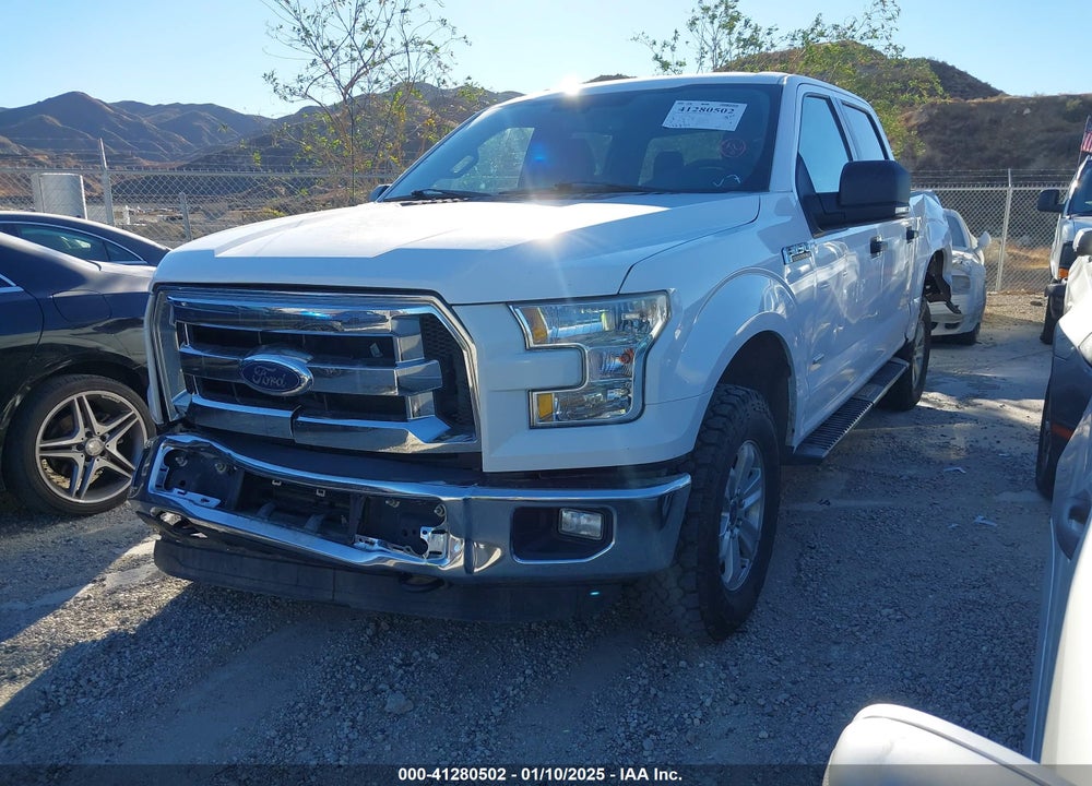 2016 FORD F-150 XLT VIN: 1FTEW1EG1GKE78880
