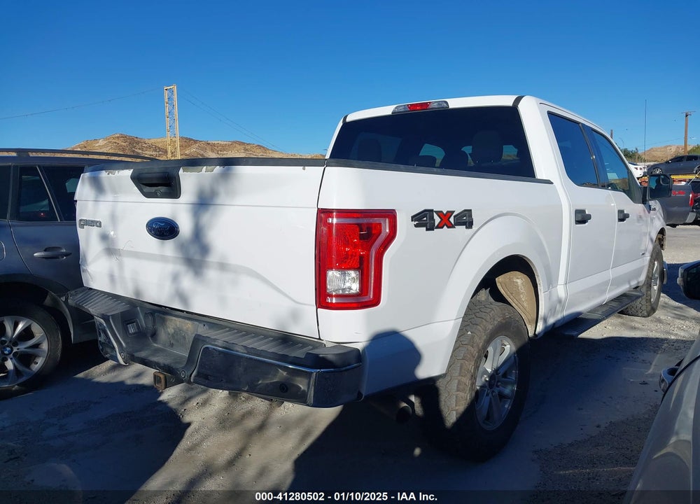 2016 FORD F-150 XLT VIN: 1FTEW1EG1GKE78880