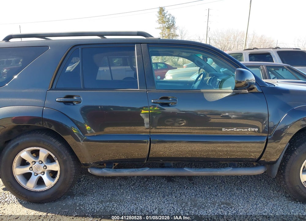 2006 TOYOTA 4RUNNER SR5 SPORT V6 VIN: JTEBU14R768054607