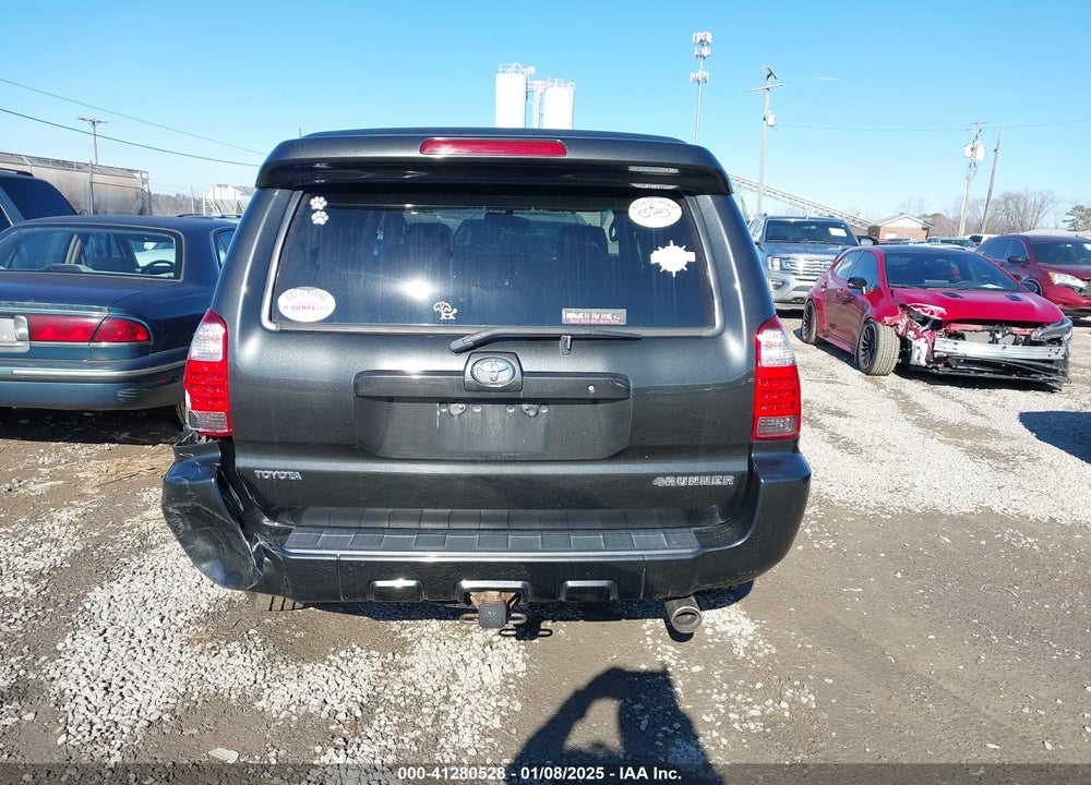 2006 TOYOTA 4RUNNER SR5 SPORT V6 VIN: JTEBU14R768054607