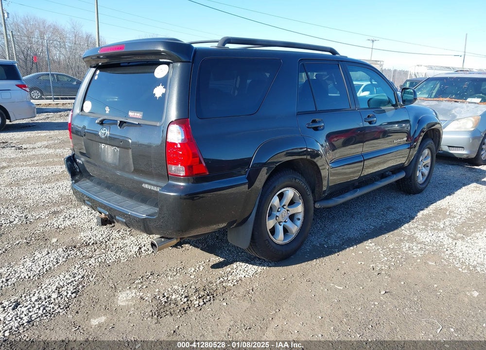 2006 TOYOTA 4RUNNER SR5 SPORT V6 VIN: JTEBU14R768054607