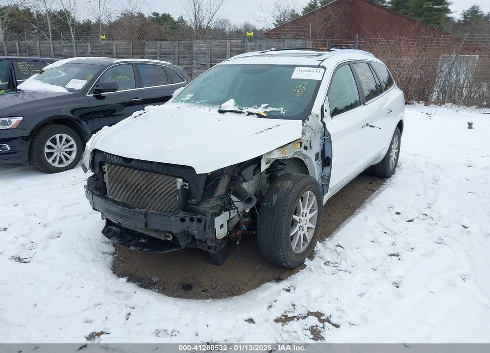 2016 BUICK ENCLAVE LEATHER VIN: 5GAKVBKD1GJ128954