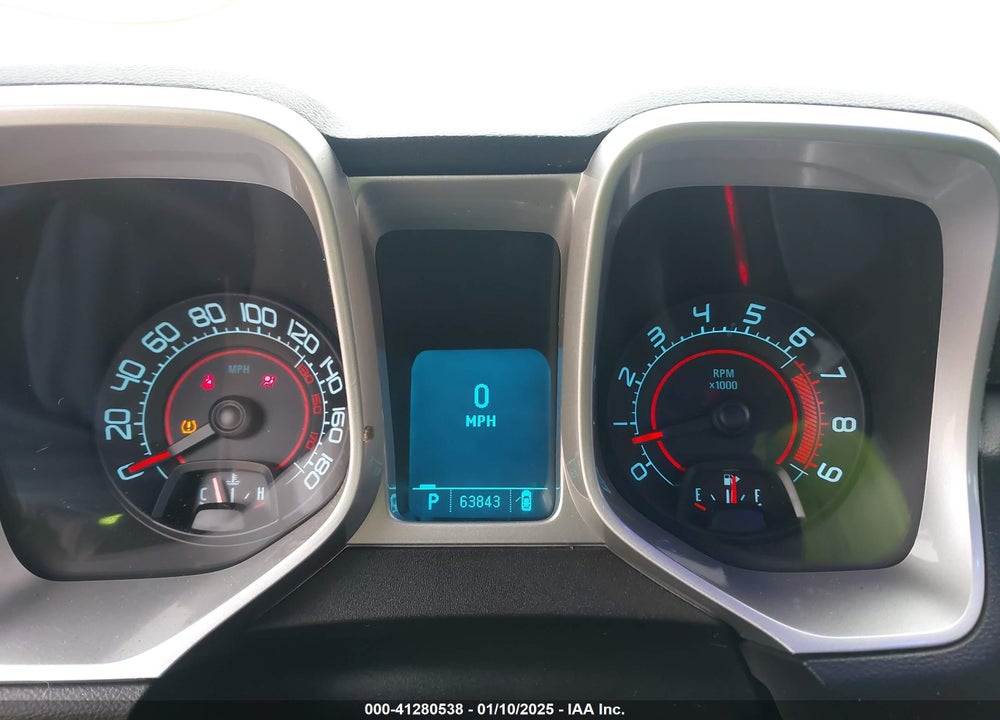 2011 CHEVROLET CAMARO 1SS VIN: 2G1FJ1EJ6B9105724