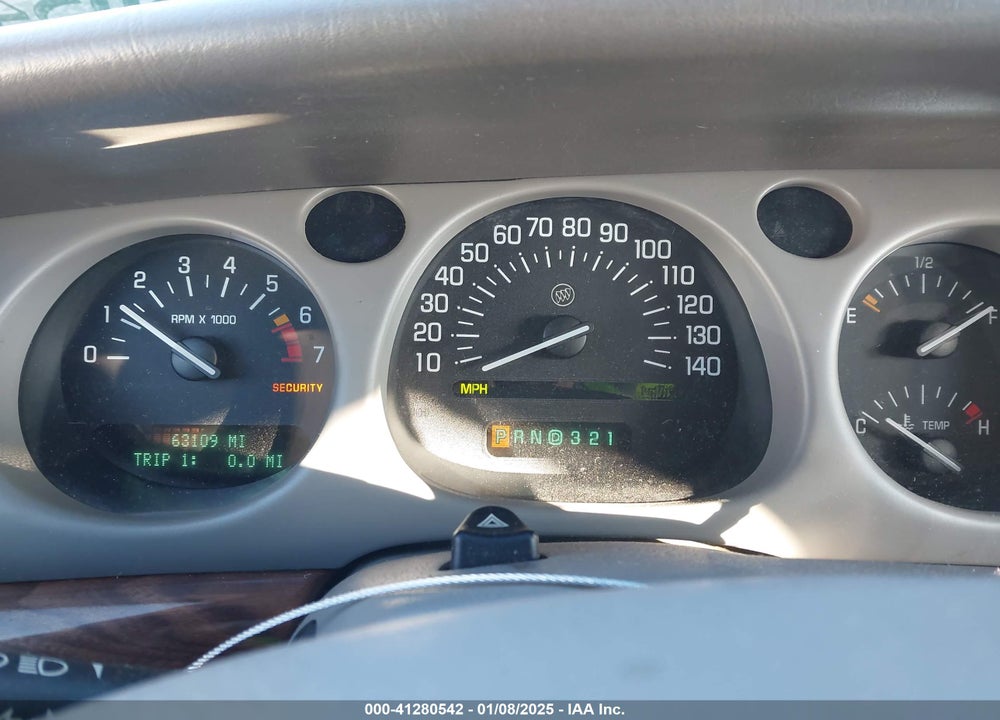 2000 BUICK LESABRE CUSTOM VIN: 1G4HP54K8Y4260394