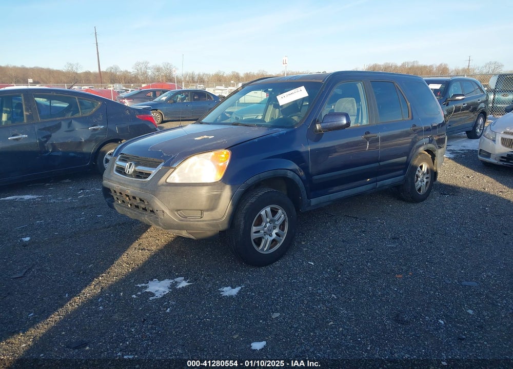 2004 HONDA CR-V EX VIN: SHSRD78894U258368