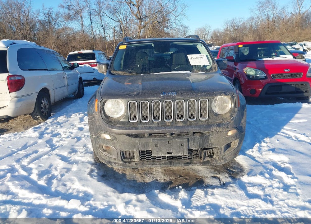 2016 JEEP RENEGADE LATITUDE VIN: ZACCJBBTXGPE10757