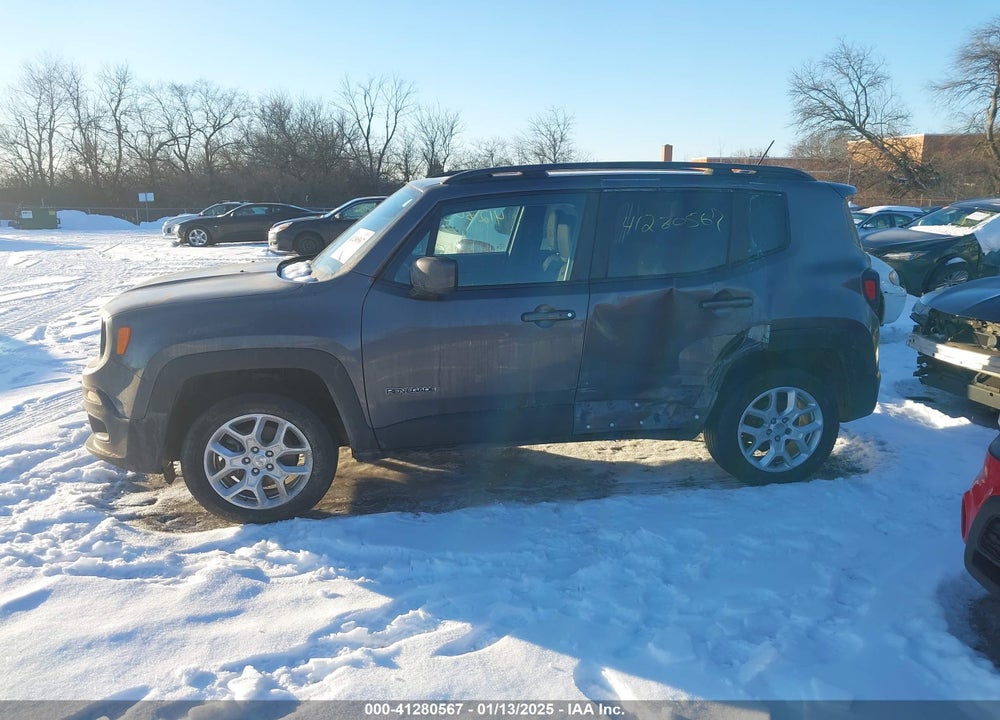 2016 JEEP RENEGADE LATITUDE VIN: ZACCJBBTXGPE10757