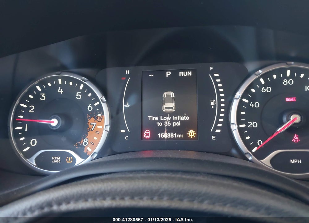 2016 JEEP RENEGADE LATITUDE VIN: ZACCJBBTXGPE10757