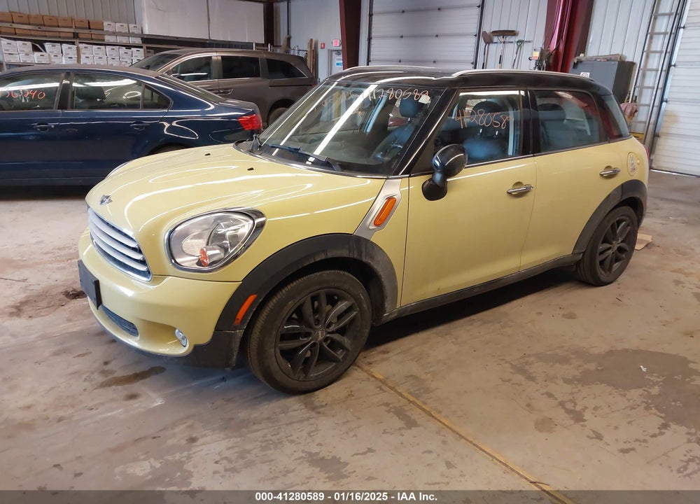 2012 MINI COOPER COUNTRYMAN VIN: WMWZB3C53CWM04631