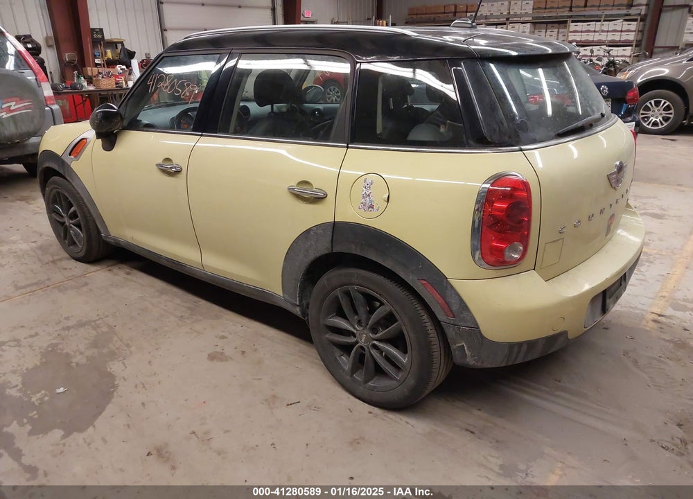 2012 MINI COOPER COUNTRYMAN VIN: WMWZB3C53CWM04631