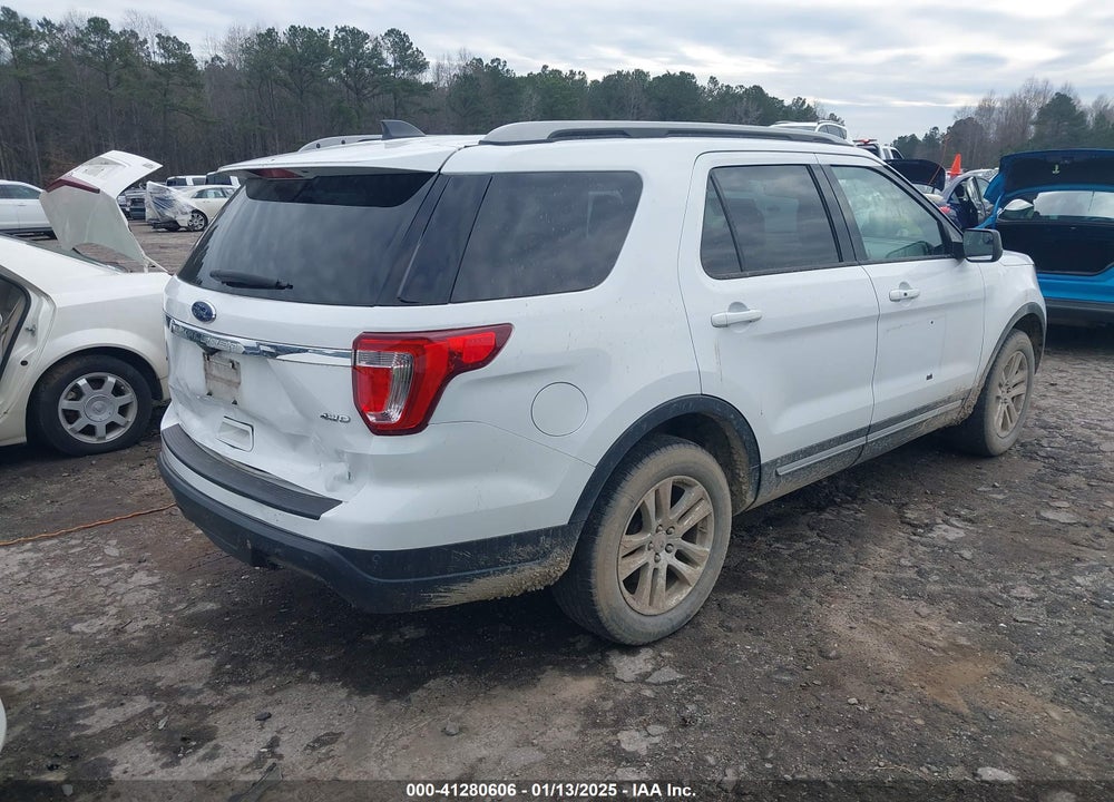 2019 FORD EXPLORER XLT VIN: 1FM5K8D81KGA85113