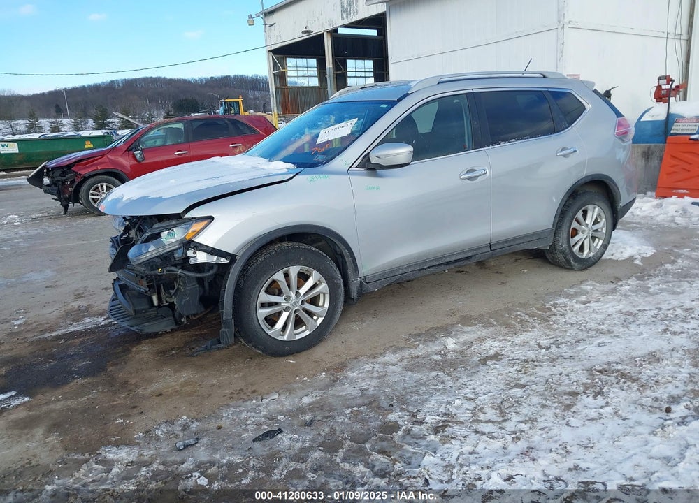 2015 NISSAN ROGUE SV VIN: 5N1AT2MV0FC787810