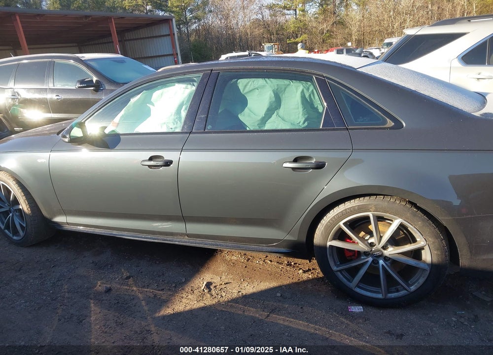 2018 AUDI A4 VIN: WAUENAF48JA100234