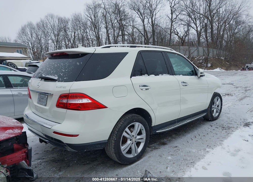 2013 MERCEDES-BENZ ML 350 BLUETEC 4MATIC VIN: 4JGDA2EB2DA232678