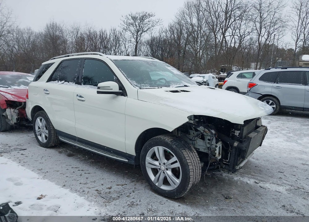 2013 MERCEDES-BENZ ML 350 BLUETEC 4MATIC VIN: 4JGDA2EB2DA232678