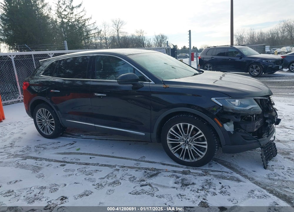 2017 LINCOLN MKX RESERVE VIN: 2LMPJ8LRXHBL34728