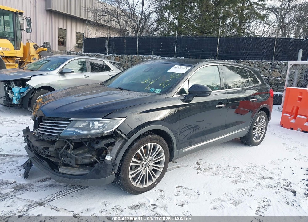 2017 LINCOLN MKX RESERVE VIN: 2LMPJ8LRXHBL34728