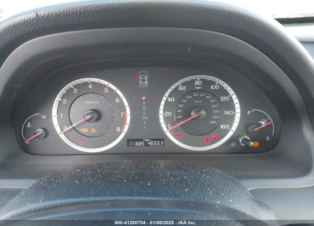 2008 HONDA ACCORD 2.4 LX VIN: 1HGCP26348A140369