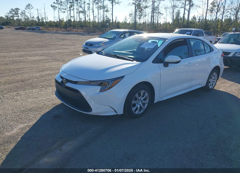2025 TOYOTA COROLLA LE VIN: 5YFB4MDE6SP233528