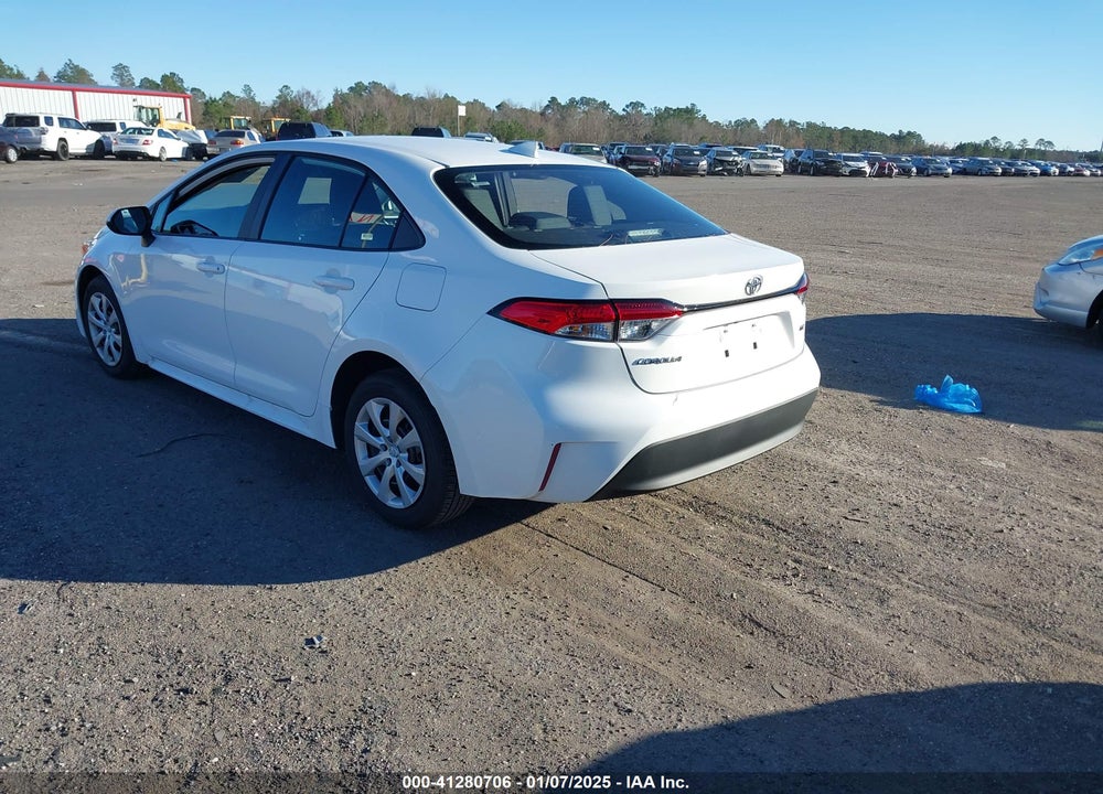 2025 TOYOTA COROLLA LE VIN: 5YFB4MDE6SP233528