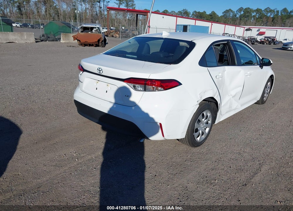 2025 TOYOTA COROLLA LE VIN: 5YFB4MDE6SP233528