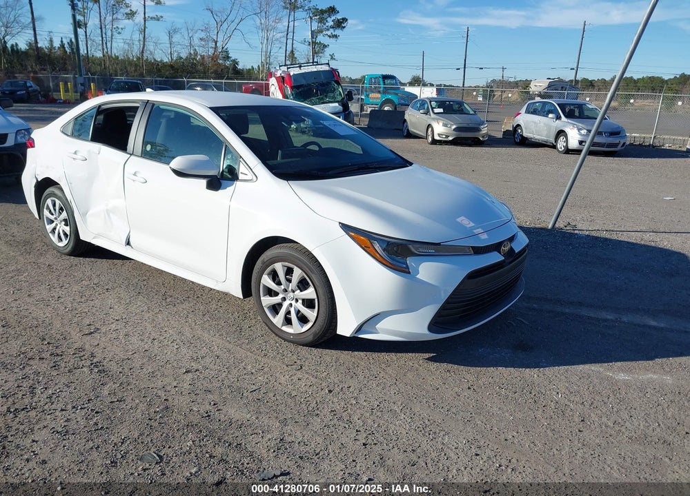 2025 TOYOTA COROLLA LE VIN: 5YFB4MDE6SP233528