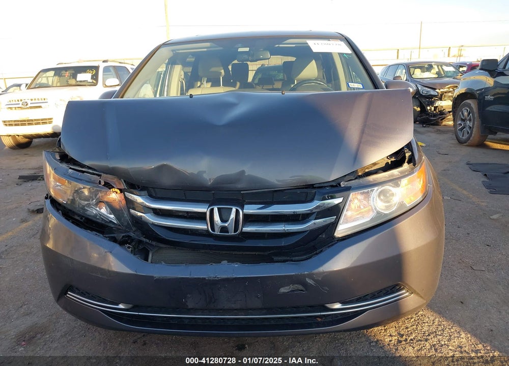 2015 HONDA ODYSSEY EX-L VIN: 5FNRL5H64FB011582