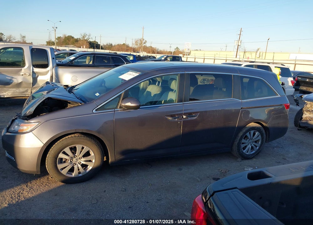 2015 HONDA ODYSSEY EX-L VIN: 5FNRL5H64FB011582