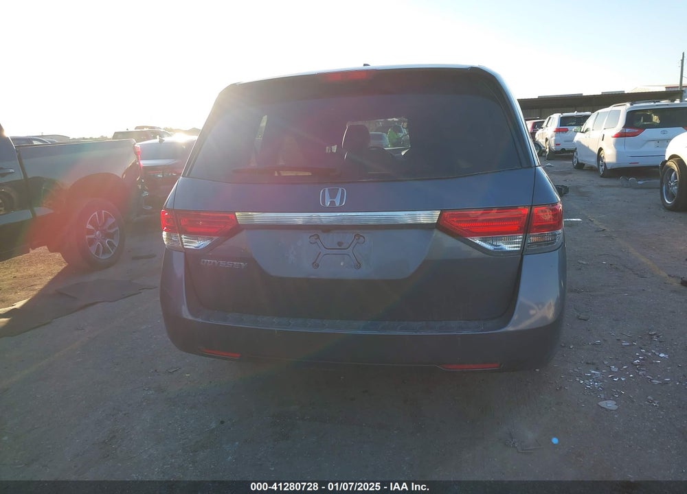 2015 HONDA ODYSSEY EX-L VIN: 5FNRL5H64FB011582