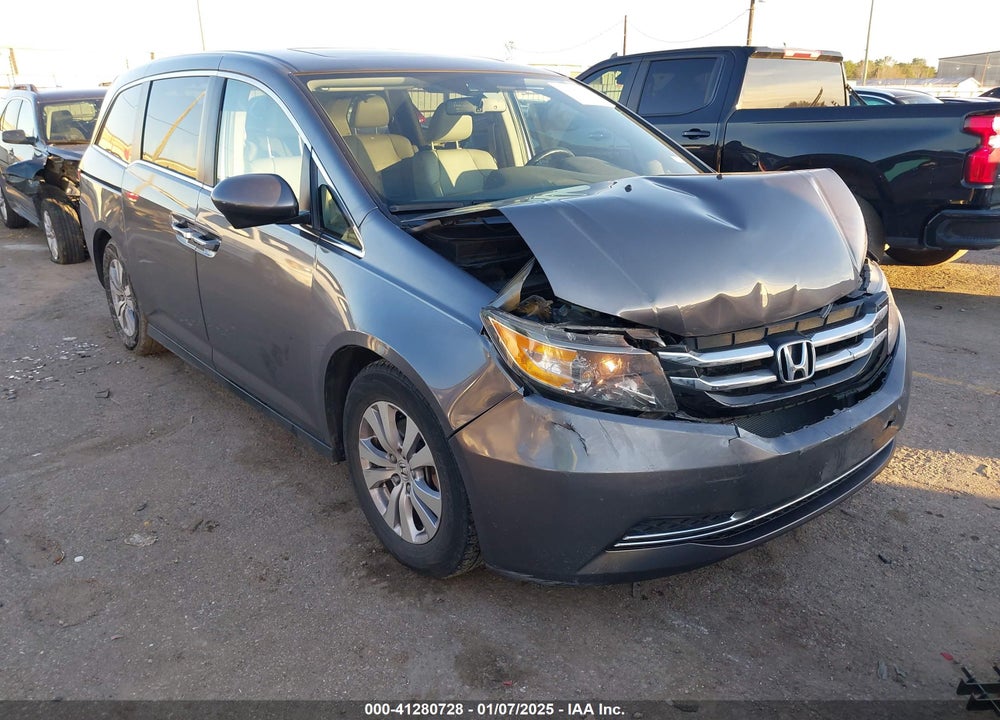 2015 HONDA ODYSSEY EX-L VIN: 5FNRL5H64FB011582