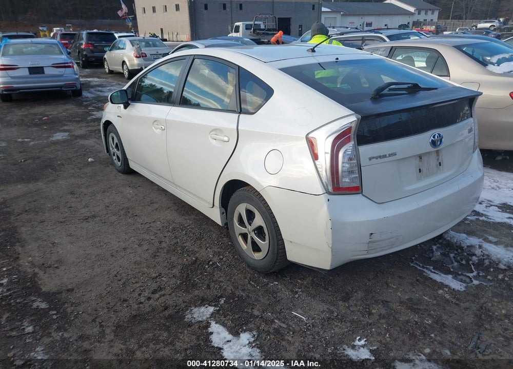 2012 TOYOTA PRIUS TWO VIN: JTDKN3DU0C5489421