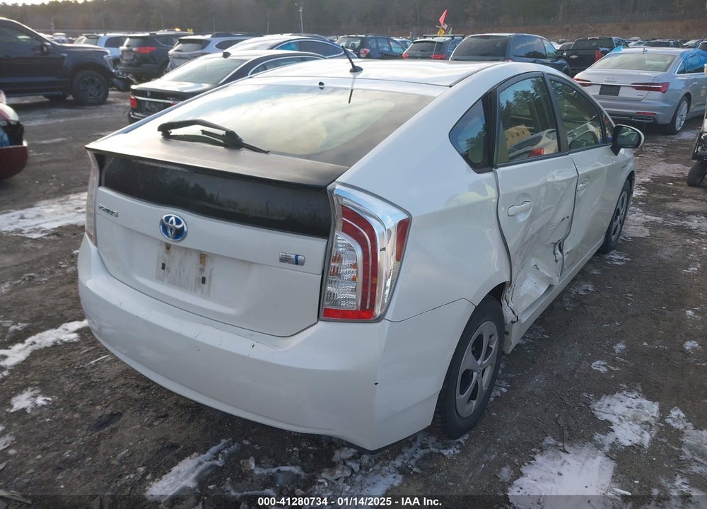 2012 TOYOTA PRIUS TWO VIN: JTDKN3DU0C5489421
