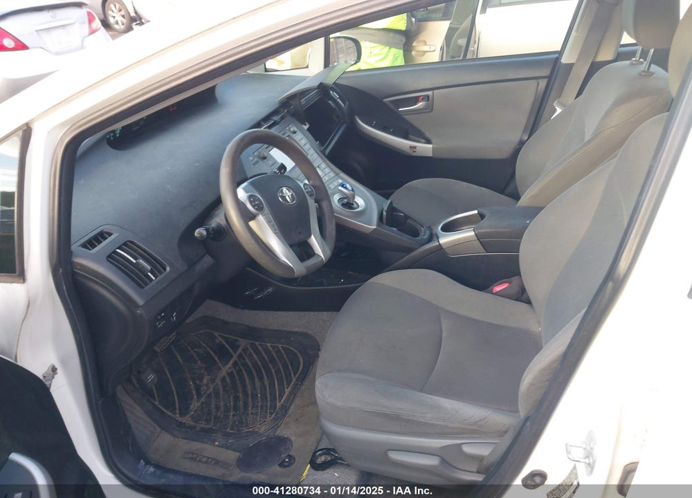 2012 TOYOTA PRIUS TWO VIN: JTDKN3DU0C5489421