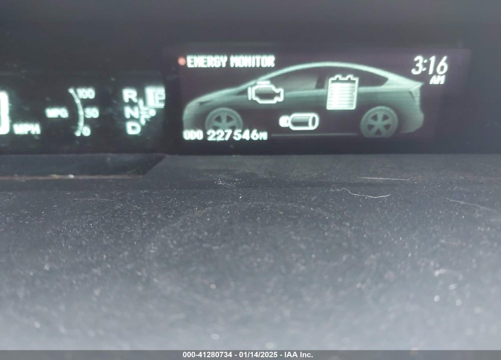 2012 TOYOTA PRIUS TWO VIN: JTDKN3DU0C5489421